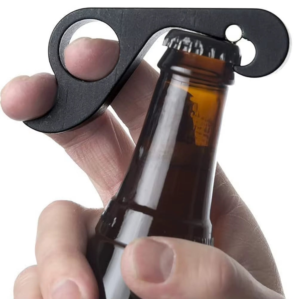 One-Handed Bottle Opener Easy to Use Beer Bottle Opener for Kitchen Bar or Restaurant Gift for Men
