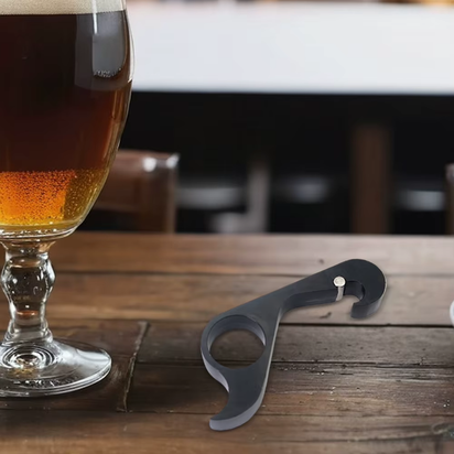 One-Handed Bottle Opener Easy to Use Beer Bottle Opener for Kitchen Bar or Restaurant Gift for Men