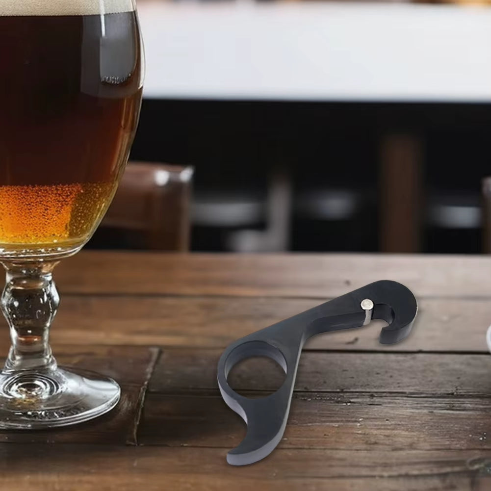 One-Handed Bottle Opener Easy to Use Beer Bottle Opener for Kitchen Bar or Restaurant Gift for Men