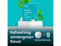 Neuro Energy Caffeine Gum/Mints for Energy & Focus - Sugar-Free with L-Theanine, Caffeine, Vitamin B12 & Vitamin B6 - Wintergreen Flavor